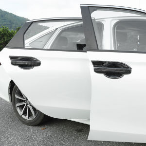 Car Door Handle Cover For Honda Civic 2022 2023 FE  G11 Carbon fibre Exterior modification Door bowl caps car Accessories