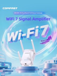 Comfast | WiFi7 Signal Enhancer 5G Dual Band High Speed Router Extender