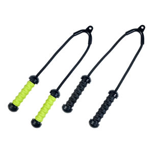 MOJOYCE Tricep Rope with Handles Tricep Pull Down Attachment Non Slip LAT Pull Down Bar Tricep Pull Down Rope Gym Accessories