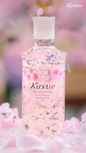 Sabun Mandi Premium Cair Impor Jepang Kustie Power of Flower Shower & Bath Gel 500 Ml Chamomile Soothe Repair Jasmine Hydrate Bright Orchid Elastic Silky Smooth Cherry Blossom Bright Hydrate Rose Nourish Moisturize Lavender Refresh Oil Control