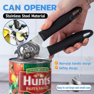 Stainless Steel Can Opener Bottle Opener Kit kitchen tools Kitchen Craft Easy Grip