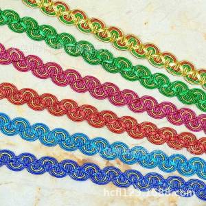 Wavy Sequin Lace Border Trim 13m