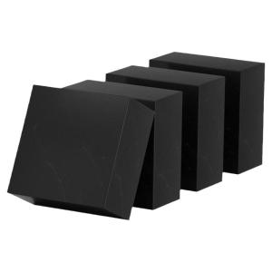 TIANZHUOJINSHU | Anti-vibration Buffering Rubber Pads Square Thick Durable