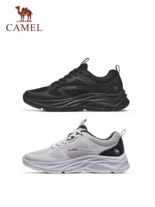 CAMEL | Breathable Mesh Sports Shoes Black Men