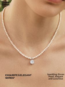 3COLOUR·S | Elegant Minimalist Beaded Necklace For Women