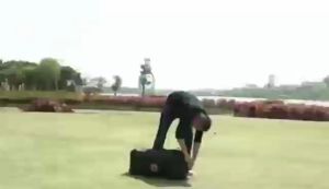 Tenda Camping 4-6 Orang 3.3✖2.1✖1.8M Orang Lipat Portable Waterproof Anti Air Outdoor Tenda Gunung