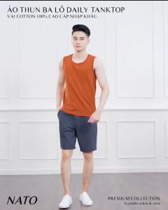 Áo Thun Ba Lỗ Nam BALI Vải Cotton 100% Cao Cấp Tank Top Sát Nách Đẹp Màu Trắng Đen Đỏ Xanh Navy Trơn Co Giãn NATO