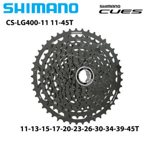 SHIMANO | SHIMANO Cues U6000 11Speed LINKGLIDE Cassette CS-LG400-11 45T 50T for MTB Mountain Bike Freewheel Sprocket Original Bicycle Part