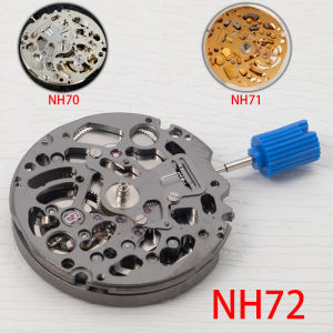 Japan Original NH71 NH72 NH70 High Accuracy Skeletonized Movement Automatic Self-winding 24 jewels Mechanism Modification Parts