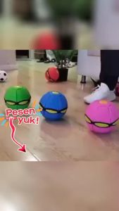 ( BISA COD / ADA LAMPU ) PROMO Mainan Anak Magic Ball UFO / Mainan Anak Bola Ajaib / Bola Lempar / Sepak Bola Injak Dan Bisa Terbang / Mainan Anak Laki Laki / Mainan Anak Perempuan SNI Murah