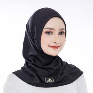 Women’s Hijab Instan 2025 Summer Breathable Sportswear Skin Clothing UV Protection Wear Hooded Patchwork Coat Solid Sun-Proof W170