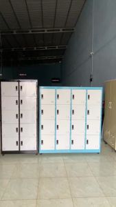 TỦ LOCKER NHIỀU NGĂN ĐỰNG GIẤY TỜ HỒ SƠ TẬP TÀI LIỆU ĐỒ DÙNG CÁ NHÂN CÓ Ổ VÀ CHÌA KHOÁ CẨN THẬN.