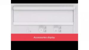 100% Blackout Roller Shade Window Blind with Thermal Insulated UV Protection Fabric. Total Blackout Roller Blind for Office and Home. Easy to Install.