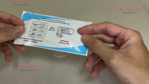 ที่ตรวจสารเสพติด (ยาบ้า ยาไอซ์)(แบบหยด) จำนวน 10 ชุดพร้อมถ้วยฟรี (สินค้าพร้อมจัดส่ง)