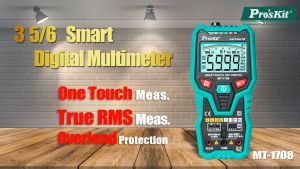 ProsKit MT-1708 3 5/6 Smart Digital Multimeter