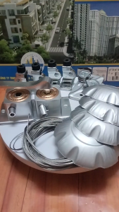 Bộ linh kiện giàn phơi Hòa Phát 999B Plus lắp cho trần 36m - 5m
