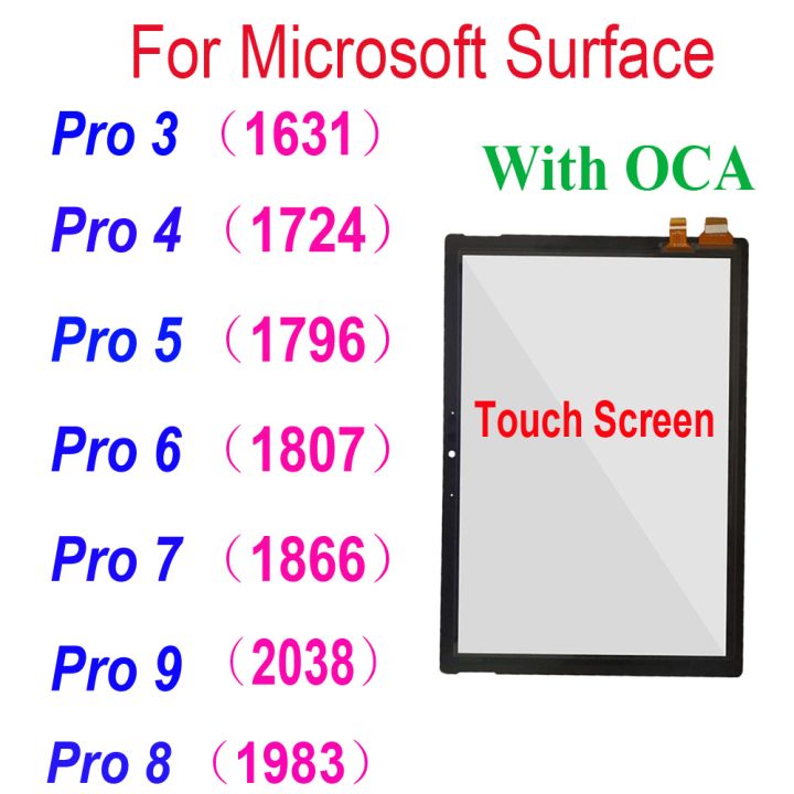 100% Test For Microsoft Surface Pro4 1724 Pro 3 4 5 6 Touch Screen ...