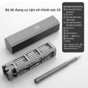 Greener | Bộ Tua Vít Đa Năng Cao Cấp Thép S2 Siêu Cứng Chuyên Sửa Chữa Điện Thoại & Đồ Gia Dụng