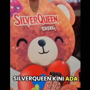 Dijamin ORI SilverQueen Beruang Chunky Cokelat 3 x 30gr Chunkybar Mede Valentine Bear