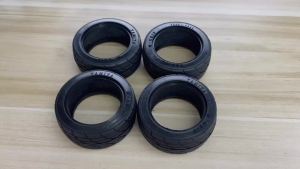 Lốp Cao Su Xe Đua RC Tỷ Lệ 1/10 RED SPIDER 4 Chiếc Đường Kính Ngoài 68mm Tương Thích Với Xe Đua TT02 Sakura D5 HSP 94123 Phụ Tùng Thay Thế