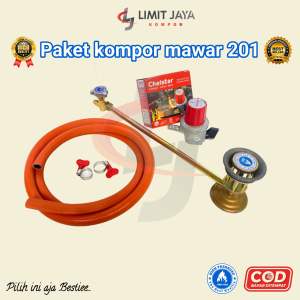 1 set kompor mawar 203 202 201 paket komplit kompor jos wos