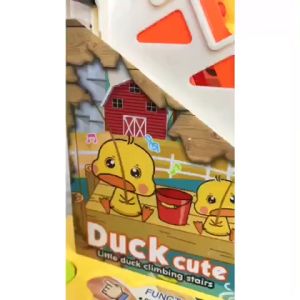 Mainan Track Tangga Bebek Kuning Muter Duck Cute Piano 2 in 1