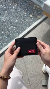 Ví nam nữ thời trang LAZA Milo Wallet 13 - Chất liệu canvas trượt nước - Thiết kế tối ưu nhiều ngăn đựng thẻ(Full Box)