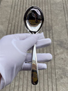 ช้อนกินข้าวแบบหนา 304 สแตนเลส ช้อนกินข้าวแบบลึกสำหรับใช้ในบ้าน ช้อนกินข้าวแบบยาว ช้อนกินข้าวแบบกลมสำหรับเด็ก