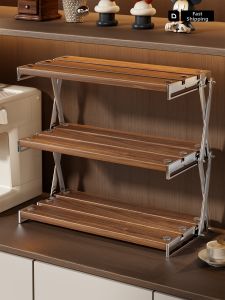 evesigar | Foldable No Assembly Required Multi-layer Organizer Shelf