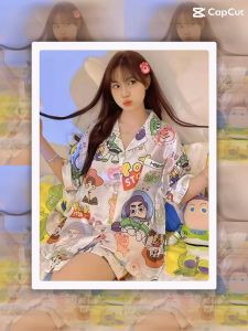 AP HOME ชุดนอนการ์ตูนเเฟชั่นใหม่ กราฟิกลายน่ารัก สินค้าขายดียอดฮิต เนื้อผ้าดีใส่สบายระบายอากาศได้ดี ส่งด่วน ส่งไว