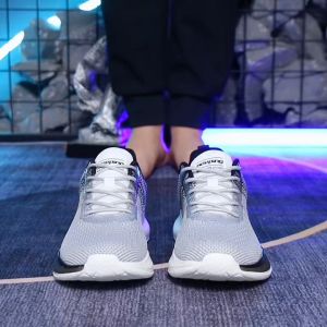 Techdoo Sepatu Sneakers Pria Casual Sepatu Olahraga Jogging Cowok Sepatu Fashion Shoes KSL305