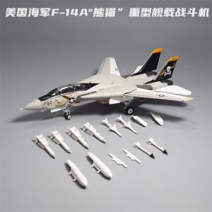 F14A รุ่น Miniature Military Fighter Plane Model Toy Cat Man Gift Alloy Simulation Collectible ของเล่นเครื่องบินรบขนาดเล็ก รุ่น 1:72