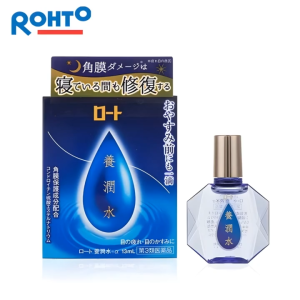 ROHTO Night Care Moisturizer Eye Drops 13mL (Yojunsui) Hydrating Overnight