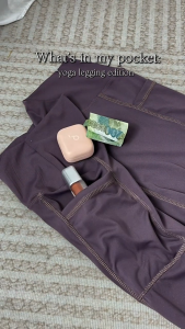 Necessary Yoga High Waist Leggings with 2 side pockets (Small-5XL)