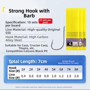 BAIXITANG | Tangle-Proof Sharp Stream & Lure Fishing Hooks