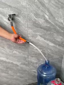 สายยางต่อก๊อกน้ สายต่อก๊อกน้ำ 360องศา ท่อซิลิโคนเกรดอาหาร ติดตั้งง่าย ช่วยน้ำไม่กระเซ็น