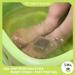 DROPASSIST 2464 Foldable Foot Massage Bucket Detox Bath SPA Basin Tungku Rendam Kaki Urut Baldi