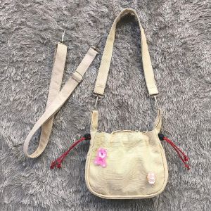 Villya Slingbag & Shoulder bag/ Tas Mini Serut Tas Kanvas Canvas Tas Bahu Tas Selempang Wanita