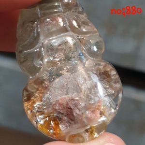 Crystal Symbiosis With Mica Pixiu/云母水晶貔貅/As Feng Shui Ornament Lucky Mica Pixiu
