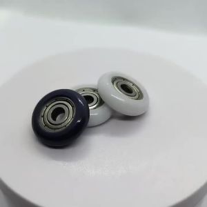 Pom Wrapped Roller Wheel 608Zz Bearing Nylon Round Type Roller Wheel 8*30*8.5Mm Pulley Plastic Wheel