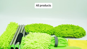 Rotating Car Wash Mop Cleaning Brush Head Auto Supplies Three-Section Telescopic Roof Window Cleaning Maintenance Accessories