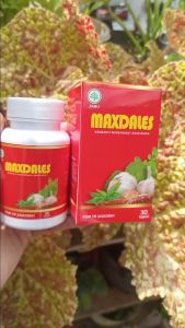 MAXDALES Obat Herbal Stroke Ringan Berat Kolesterol Darah Tinggi Paling Ampuh 100% Original