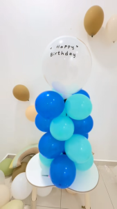 Extendable Metal Balloon Stand Holder 2M Giant Balloon Pillar for Party Event Decoration