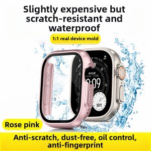 Newyu | Transparent Waterproof Scratch-resistant Apple Watch Case 49mm