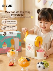 SIYUE | Máy Làm Kem Xay & Đá Xay Bằng Tay cho Gia Đình và Trẻ Em