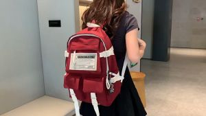 MCDX Simple backpack for female college students versatile backpack with high aesthetic value lightweight backpack for girls