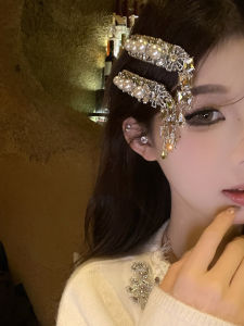 กิ๊บติดผมไข่มุกประดับเพชรสุดหรูหราสำหรับเจ้าสาว กิ๊บติดผมสไตล์วินเทจ ทรงหางม้า วัสดุอื่นๆ ชิ้นใหม่ ราคา 30-39.99 หยวน