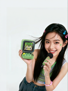 Divoom | Bluetooth Karaoke Retro Pixel Speaker