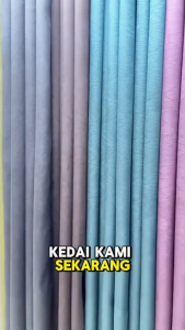 Yasmine Curtain Y7-A (130CM-400CM) Blackout Curtain Window Tingkap Langsir Murah Ready made Hook Eyelet 窗帘布 遮光 隔热