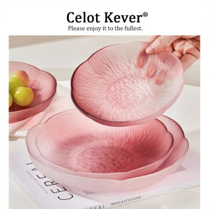 Home Crystal Glass Snack Dish